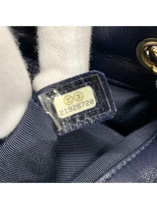 Chanel Lambskin Quilted CC Logo Turnlock Chain Backpack main image 5